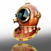 Copper Diving Helmet Replica – US Navy Mark V Style